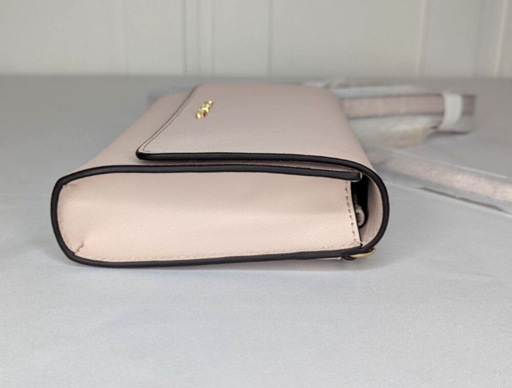 Michael Kors Jet Set Travel 3 in 1 Leather Crossbody - Powder Pink, NWT - Picture 7 of 8